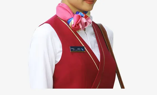 2017红马甲礼仪小姐免抠