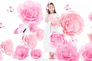 淑女装童装粉色玫瑰免抠背景其他元素