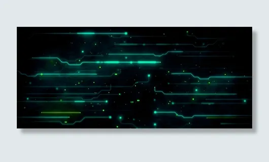 发光科技感背景banner装饰高清