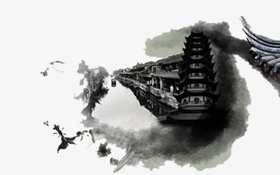 水墨画免抠