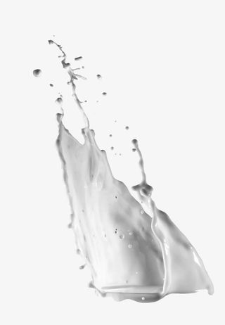 飞溅的牛奶免抠