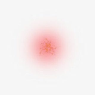 红色光晕效果圆圈免抠