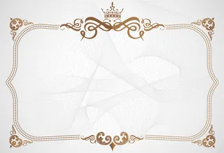 获奖荣誉证书背景素材高清