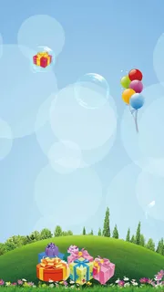 清明春天踏青圆形绿色草地H5背景高清