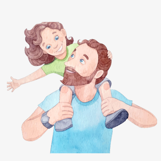 父亲节快乐呀免抠