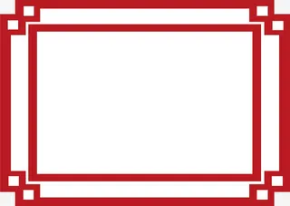 中国风水墨边框免抠