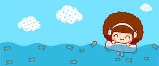 卡通扁平电商儿童节背景banner高清