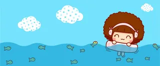 卡通扁平电商儿童节背景banner高清