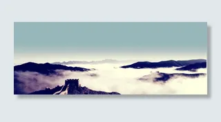 长城之巅背景高清