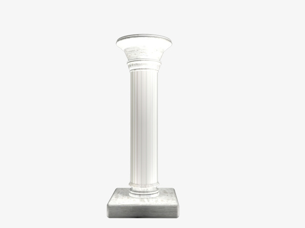 大理石柱C4D免抠