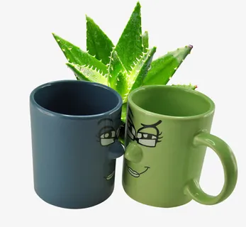 情侣简约杯子免抠