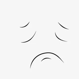 想哭的表情免抠