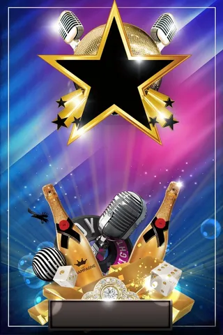 舞厅招聘海报背景素材高清