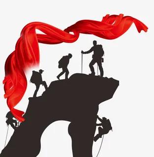 灰色中国风企业文化免抠