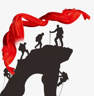 灰色中国风企业文化免抠