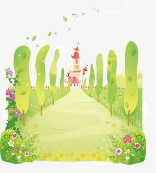 童话世界矢量免抠