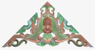 金属蝙蝠纹理免抠