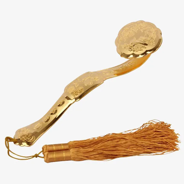 一个古董的金如意免抠