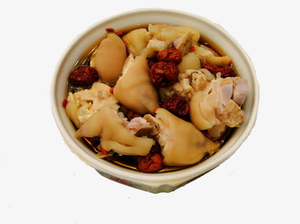 红枣猪蹄免抠