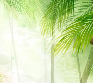 立绘彩绘竹林高清合成效果免抠