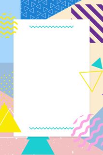 时尚简约几何图形海报高清