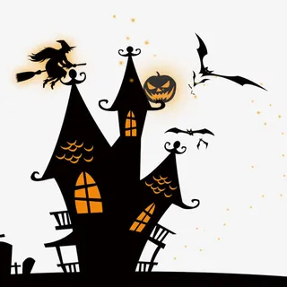 万圣节卡通素材免抠