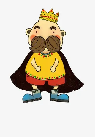 人物 卡通可爱国王免抠