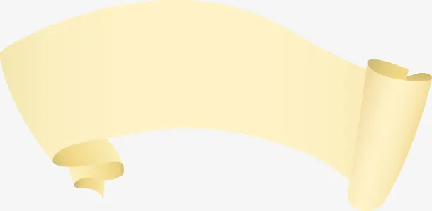 矢量羊皮长卷纸图免抠