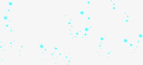 创意合成手绘蓝色的星光效果免抠