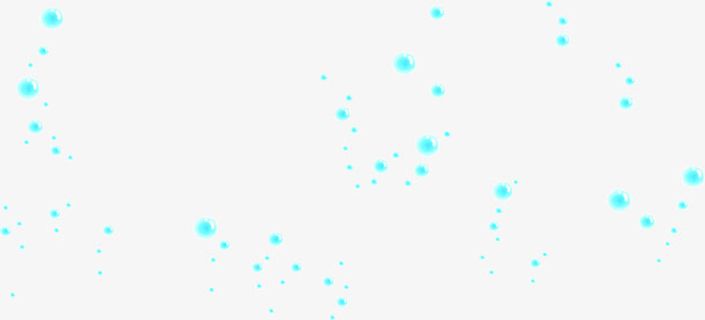 创意合成手绘蓝色的星光效果免抠