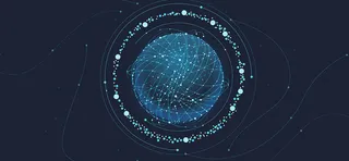 圆环曲线背景banner装饰高清