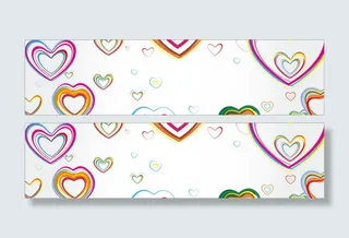 艺术横幅设计免抠