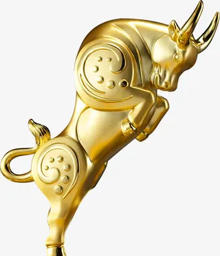 高清摄影活动金牛免抠