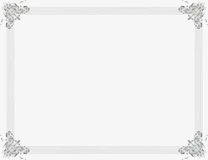 证书边框免抠 证书边框免抠