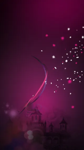 紫色花瓣大气红酒背景高清