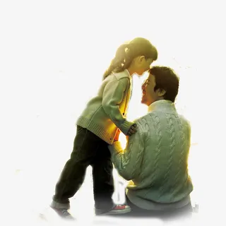 黄色现代海报装饰免抠