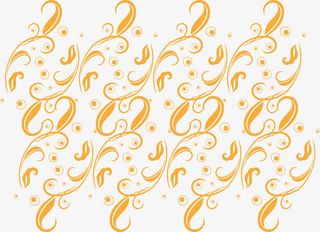 矢量花纹底纹设计素材免抠