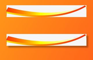 黄色线条招聘海报素材免抠