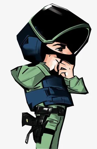 带军帽的特种兵图片素材免抠