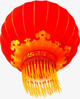 红灯笼拜年素材下载免抠
