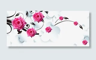 盛开的红玫瑰免抠