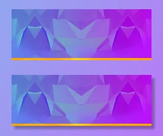 紫色扁平化背景免抠