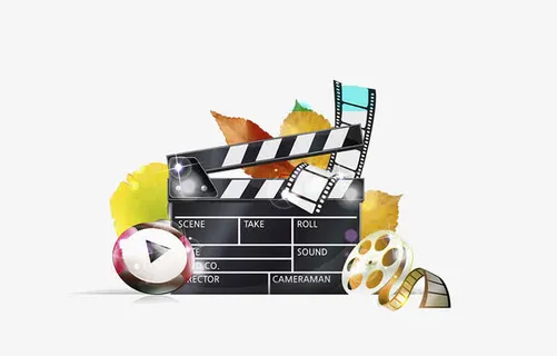 电影主题插画免抠