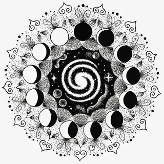 月亮的阴晴圆缺免抠