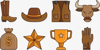 矢量图斗牛士免抠