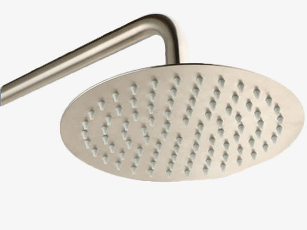 圆形花洒喷头免抠