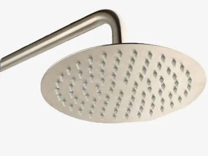 圆形花洒喷头免抠