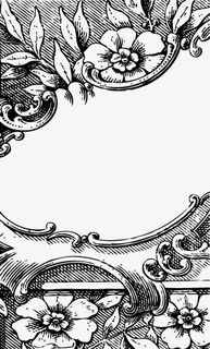 复古欧美中世纪边框免抠
