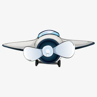 飞机 交通工具免抠