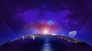 大气企业年会邀请函高清